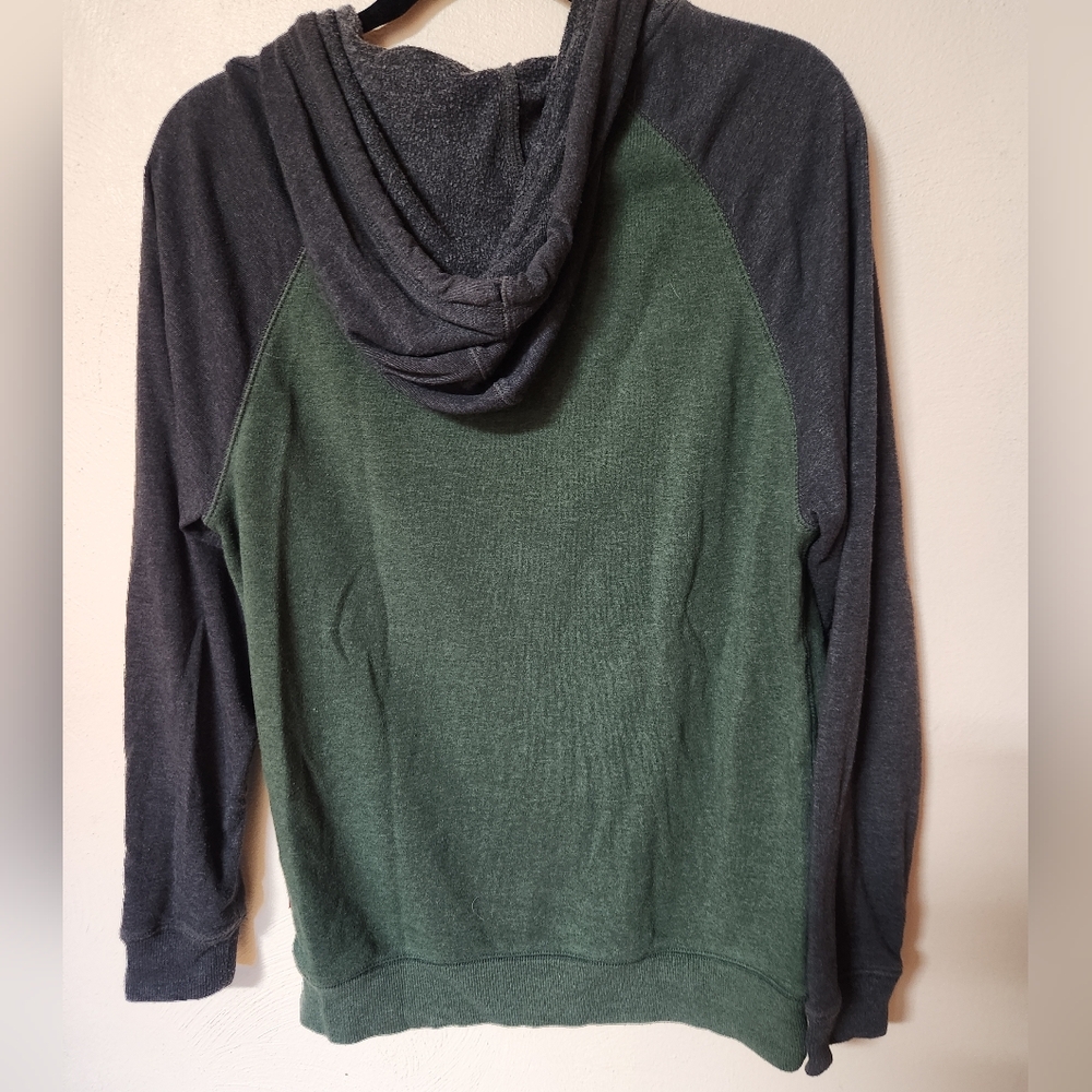 Levi's Forest Green and Charcoal Hoodie - Picture 2 of 5
